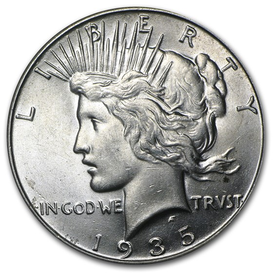 1935 Peace Dollar BU 1935 Peace Dollar BU